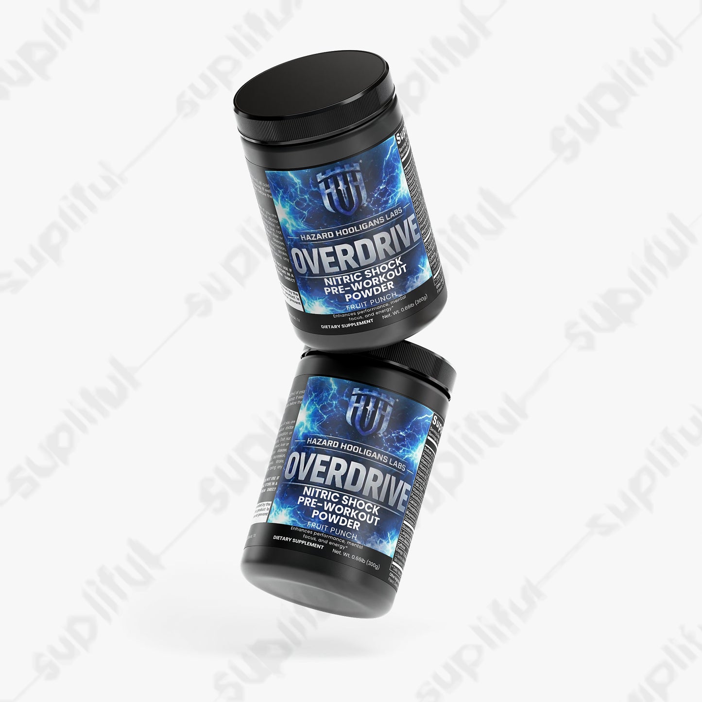 OVERDRIVE – Nitric Shock Pre‑Workout for Max Power & Zero Crash