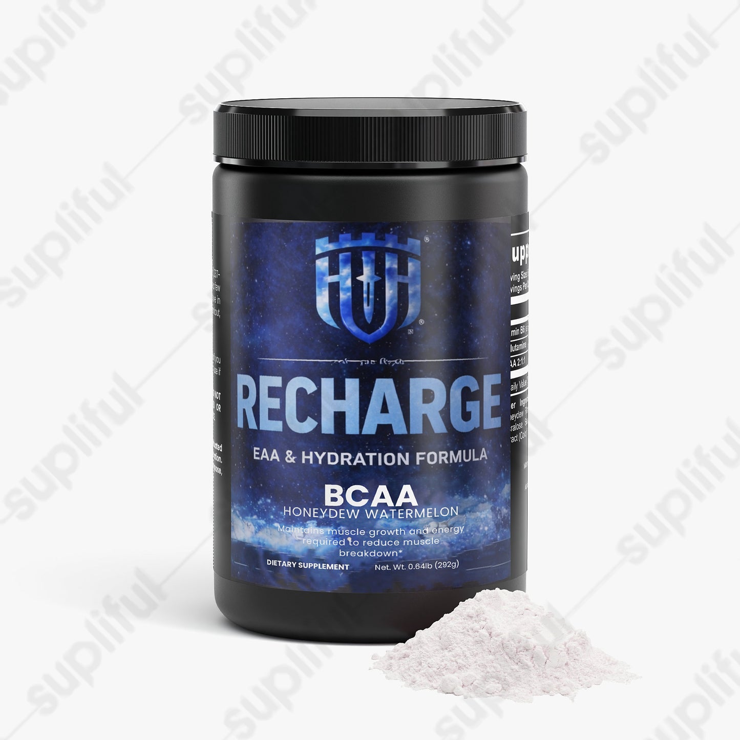 RECHARGE – BCAA + Glutamine Recovery Fuel (Honeydew/Watermelon)