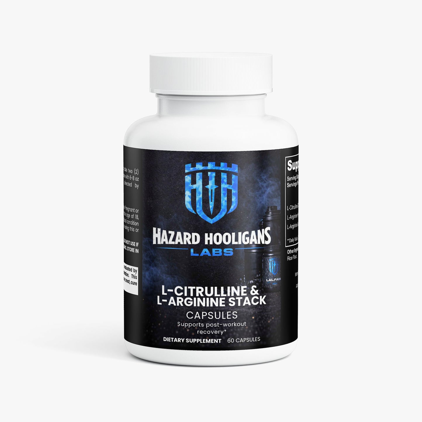 L‑Citrulline & L‑Arginine Stack – Pump, Performance & Endurance Formula