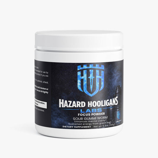 Focus Powder – Sour Gummi Worm Alpha‑GPC + L‑Theanine Blend