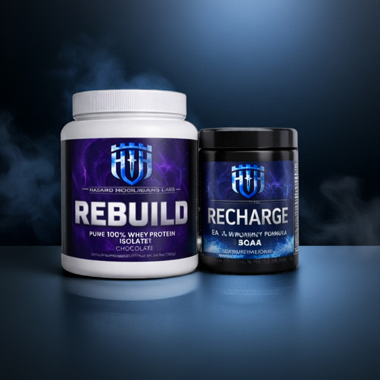 Recovery Stack – Protein + BCAA System for Faster Repair & Stronger Comebacks