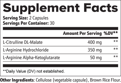 Nitric Oxide – Circulation & Pump Support Formula