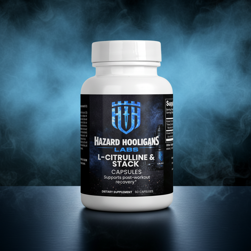 L‑Citrulline & L‑Arginine Stack – Pump, Performance & Endurance Formula